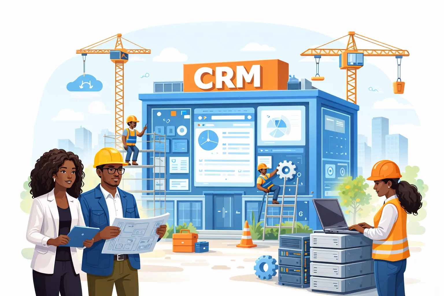 Building a custom CRM from scratch
